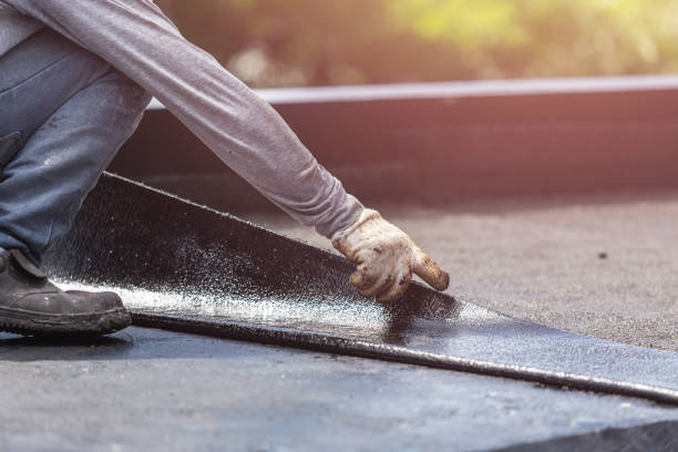 Professional Emergency Waterproofing technician working in Brice, OH